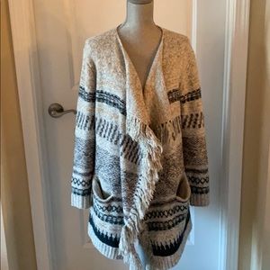 Cabi Shetland sweater cardigan